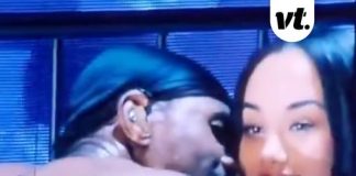 New footage emerges after Usher kicked fan off stage due to her awkward response to his performance