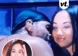 New footage emerges after Usher kicked fan off stage due to her awkward response to his performance