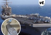 Horrific photos show food served to USS Abraham Lincoln sailors after nine months at sea as several ‘have tried to jump overboard’
