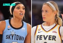 DiJonai Carrington breaks silence on Sophie Cunningham ‘white privilege’ accusations after hard foul