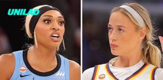 DiJonai Carrington breaks silence on Sophie Cunningham ‘white privilege’ accusations after hard foul
