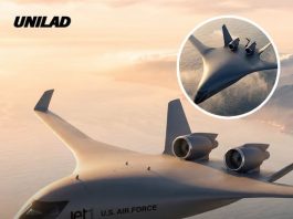Futuristic one-winged plane with no windows and ‘living room’ cabins could take off soon