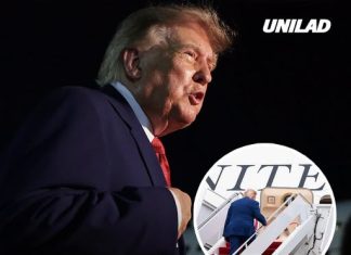 Trump breaks silence on plane switch and ‘hiding in catering truck’ over possible threat