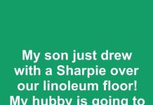 How to Remove Sharpie Marks from Linoleum Floors