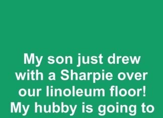How to Remove Sharpie Marks from Linoleum Floors