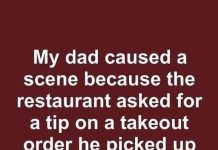 My Dad Walked Out of the Restaurant Angry… Was He Wrong?