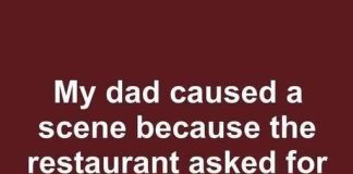 My Dad Walked Out of the Restaurant Angry… Was He Wrong?