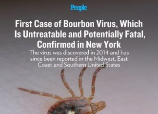 First Case of Bourbon Virus, Which Is Untreatable and Potentially Fatal, Confirmed in New York