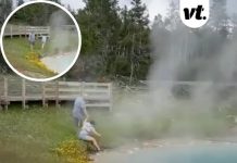 Yellowstone visitor runs screaming after making 174-degree hot spring mistake