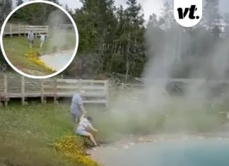 Yellowstone visitor runs screaming after making 174-degree hot spring mistake