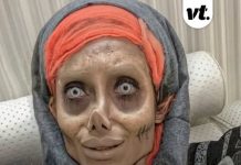‘Zombie Angelina Jolie’ reveals real face: what Sahar Tabar actually looks like