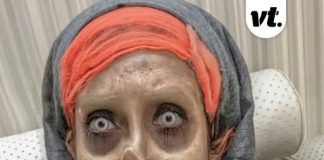 ‘Zombie Angelina Jolie’ reveals real face: what Sahar Tabar actually looks like