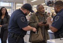 HE WALKED INTO THE STORE TO RETURN A WALLET—THEN SECURITY PLANTED SOMETHING IN HIS BAG