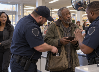 HE WALKED INTO THE STORE TO RETURN A WALLET—THEN SECURITY PLANTED SOMETHING IN HIS BAG