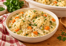 The Slow-Cooker Chicken and Dumplings That Taste Like Sunday at Grandma’s